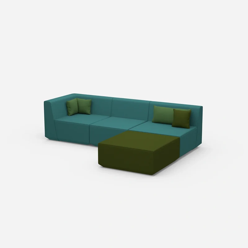 Hochwertiges modulares Ecksofa