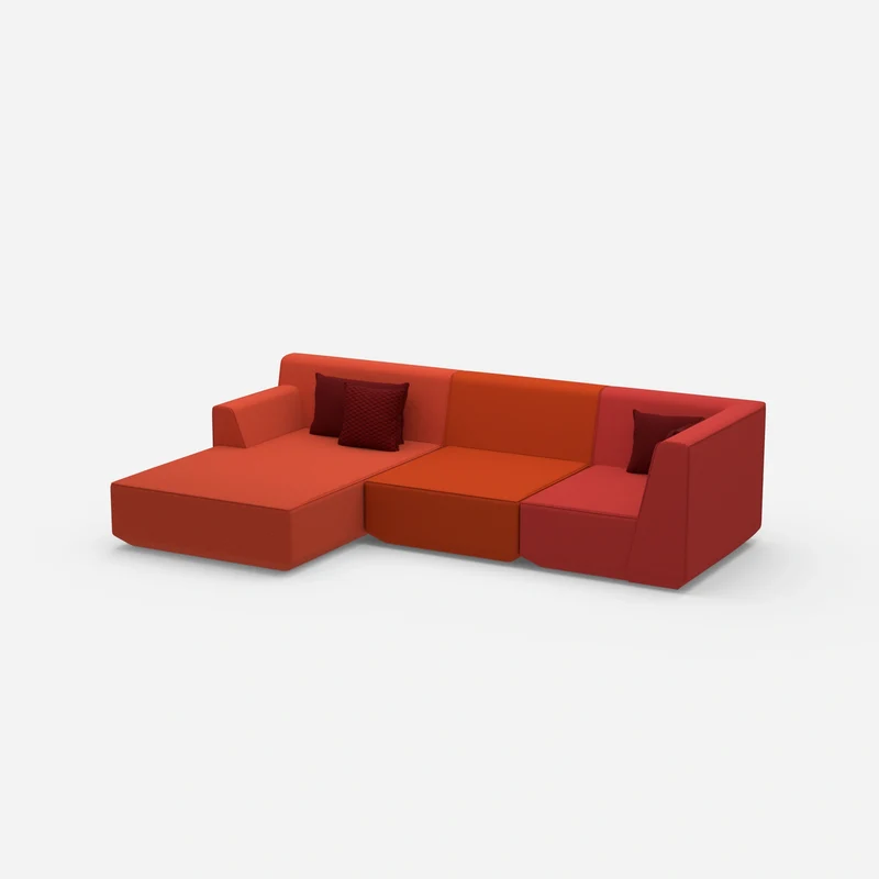 Gemütliches Ecksofa