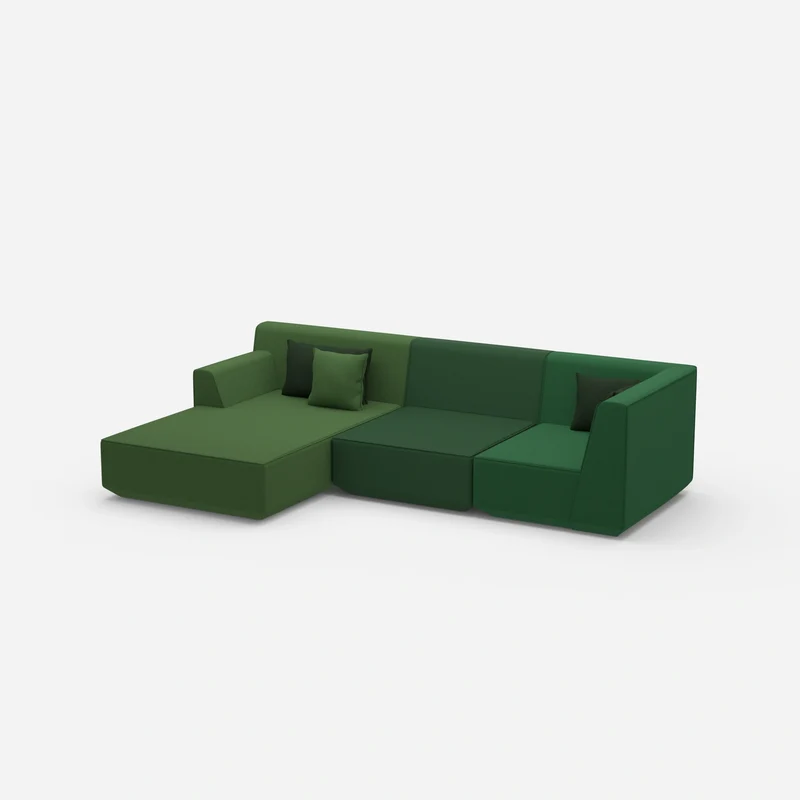 Gemütliches Ecksofa