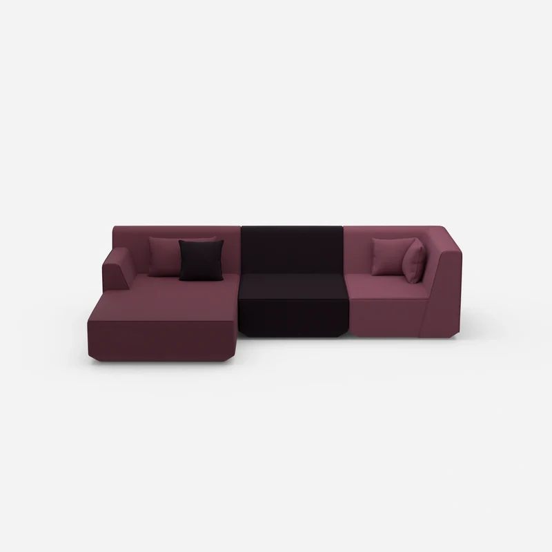 Gemütliches Ecksofa