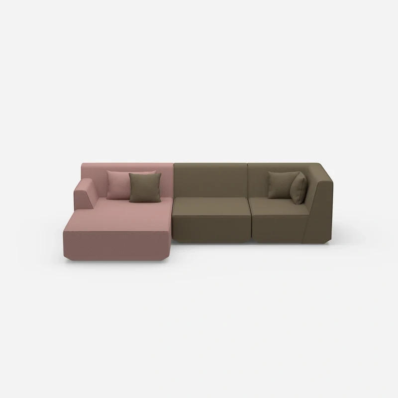 Gemütliches Ecksofa