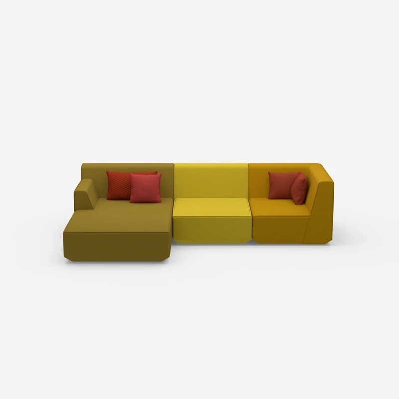 Gemütliches Ecksofa