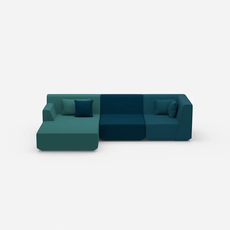 Gemütliches Ecksofa