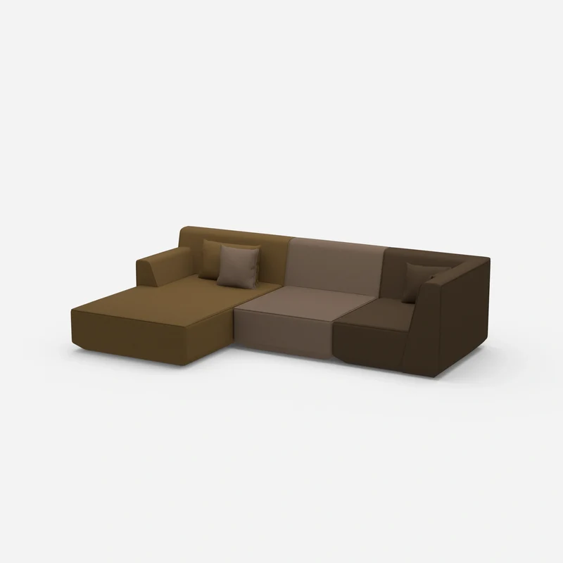 Gemütliches Ecksofa