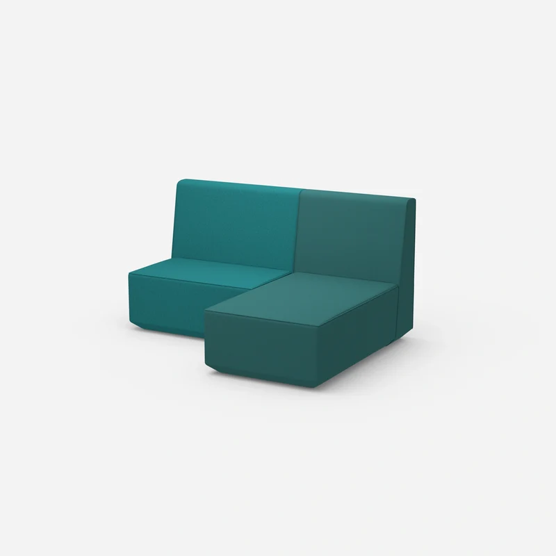 Kleine Couch mit hoher Rückenlehne