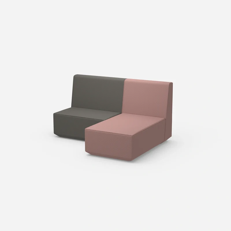 Kleine Couch mit hoher Rückenlehne