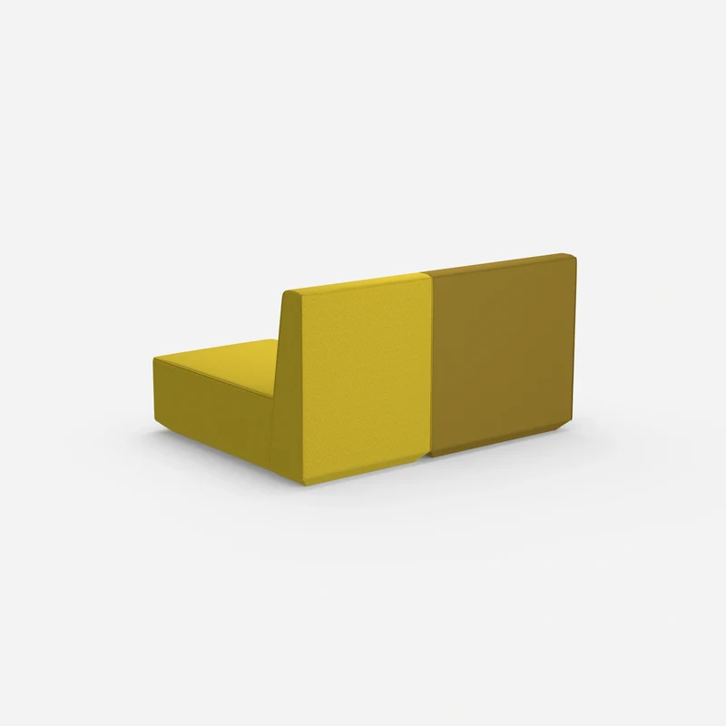 Kleine Couch mit hoher Rückenlehne