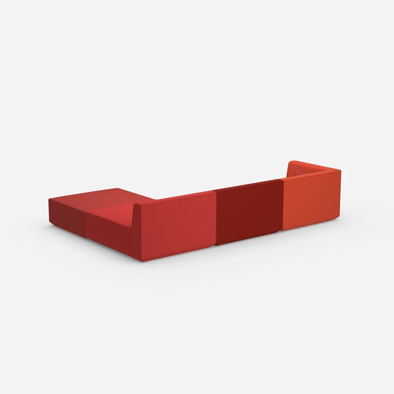 Modulares Ecksofa groß zum Schlafen