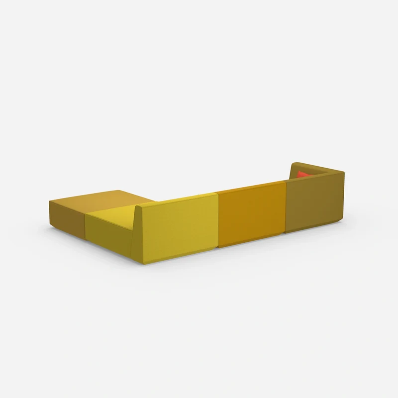 Modulares Ecksofa groß zum Schlafen
