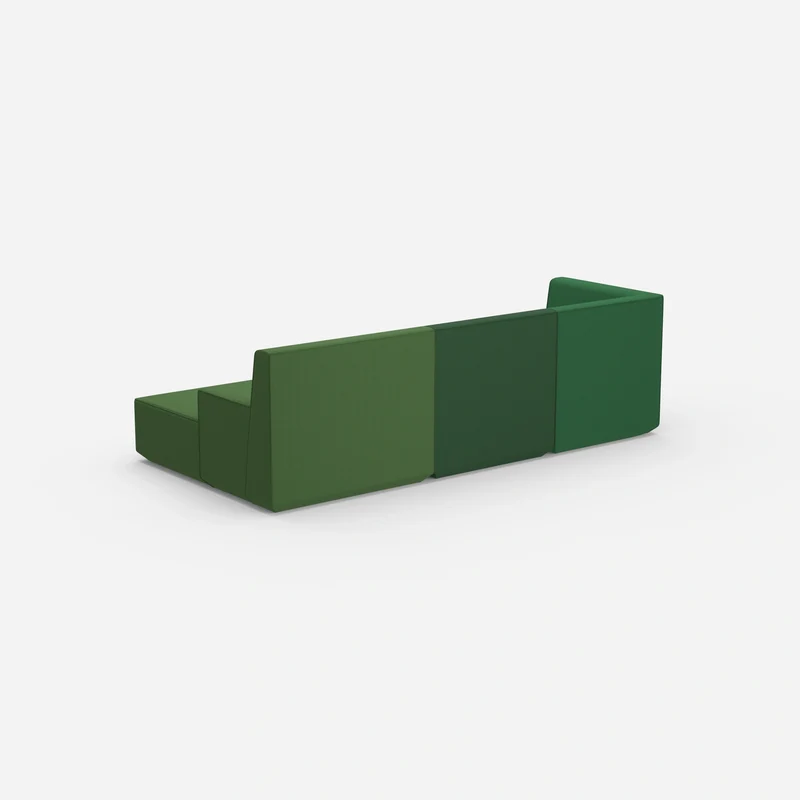 Modernes breites Ecksofa