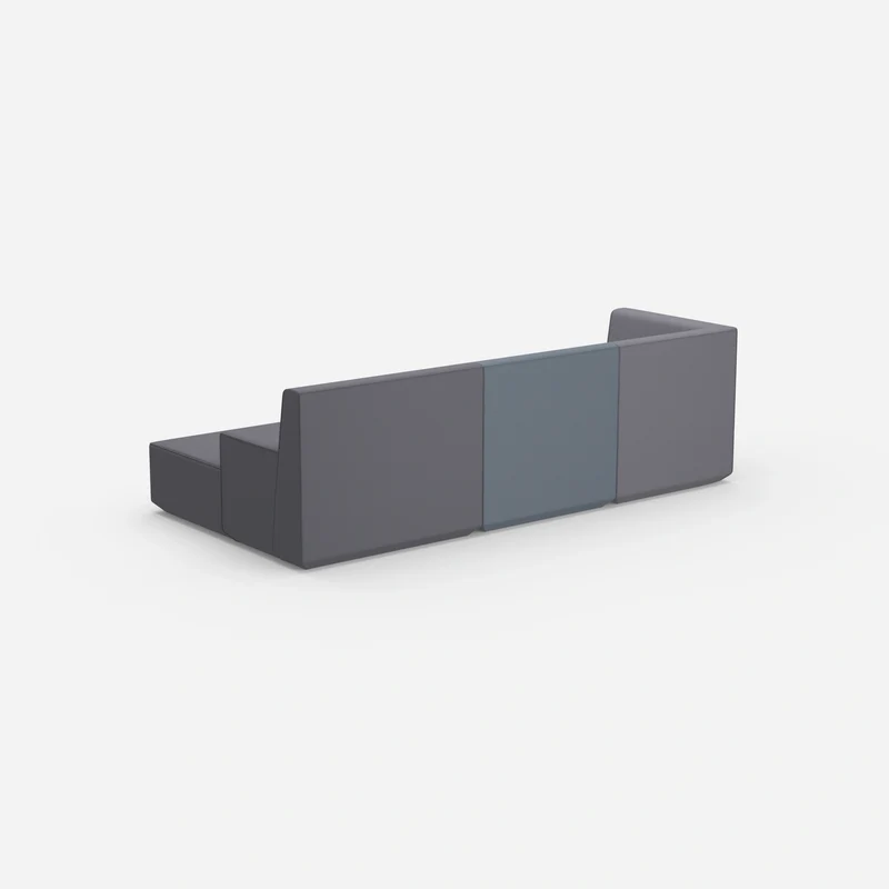 Modernes breites Ecksofa