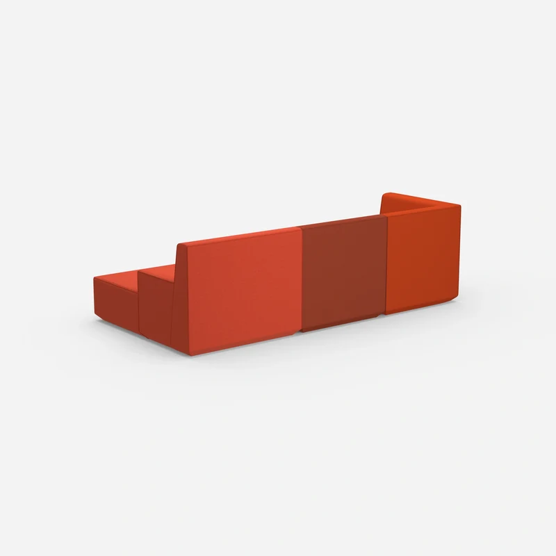 Modernes breites Ecksofa