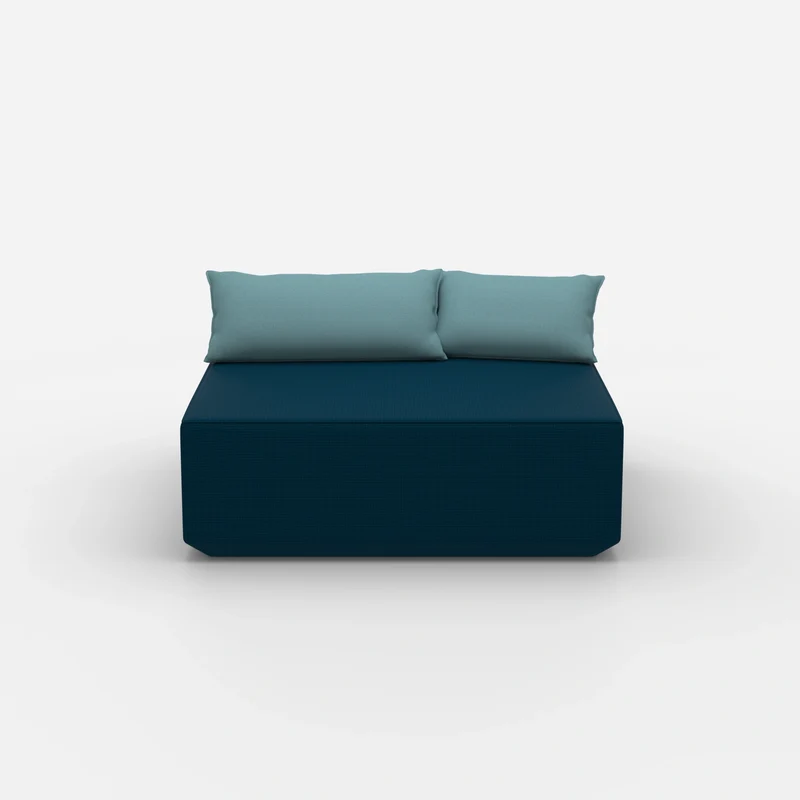 Sitzpouf türkis