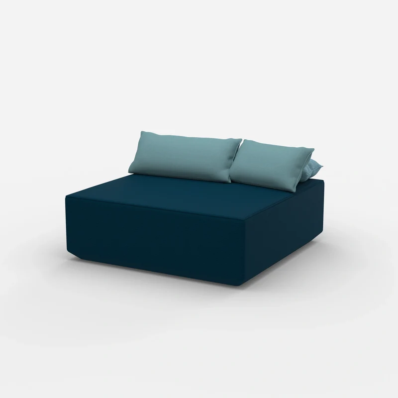 Sitzpouf türkis