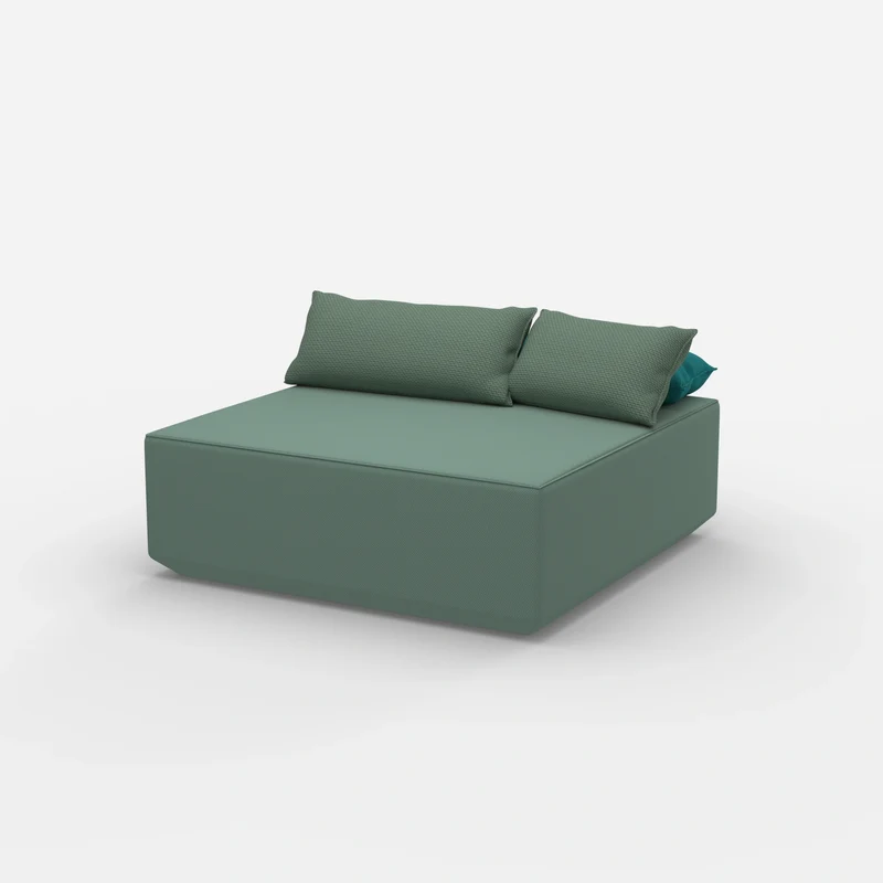 Sitzpouf türkis