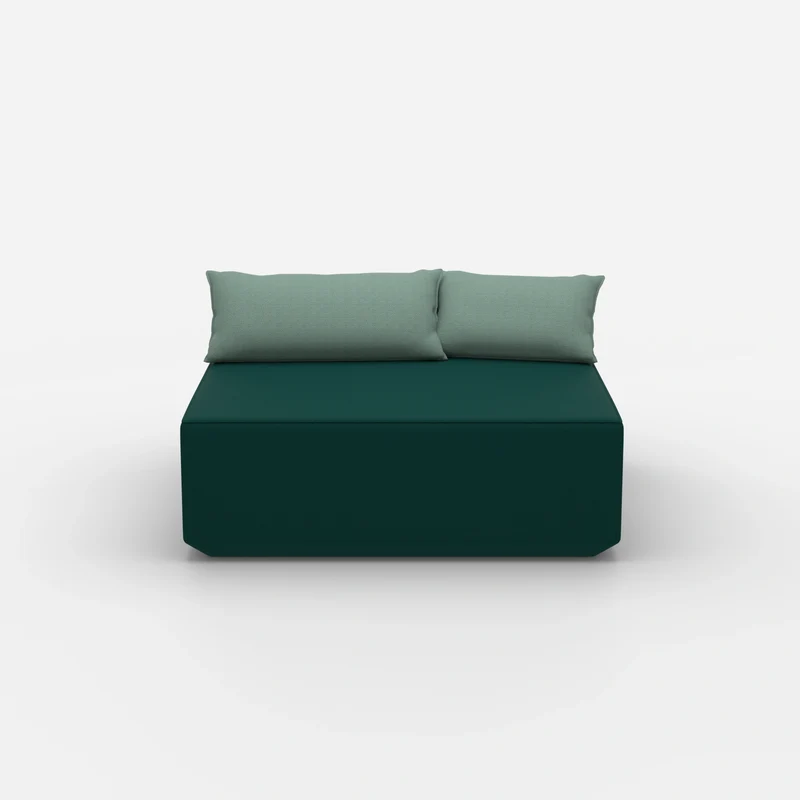Sitzpouf türkis