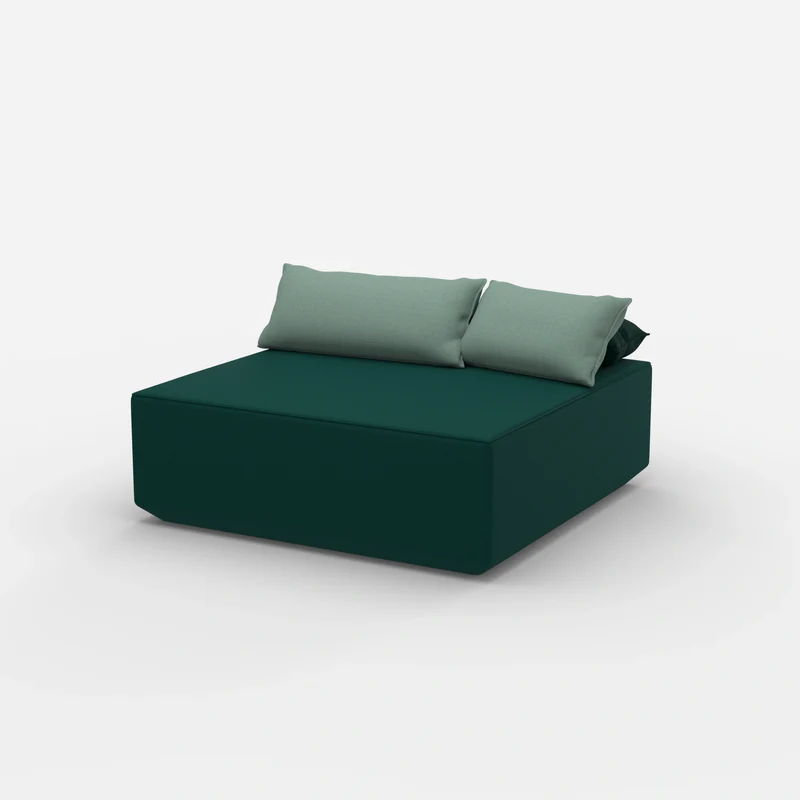 Sitzpouf türkis