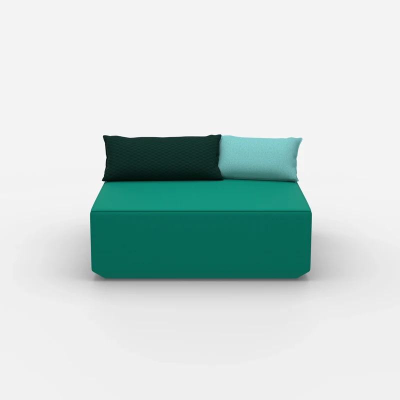 Sitzpouf türkis