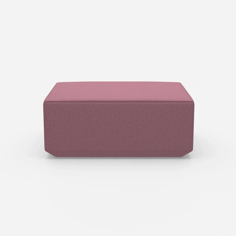 Moderner Pouf pink