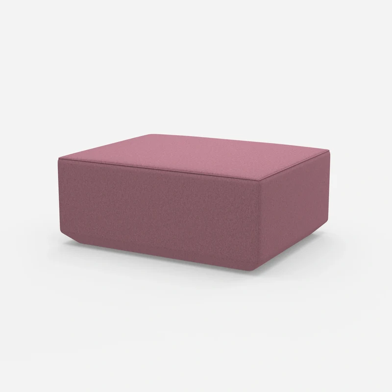 Moderner Pouf pink