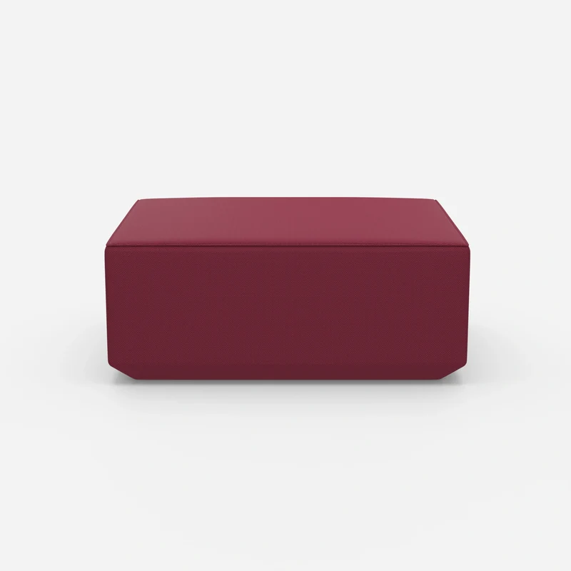 Moderner Pouf pink