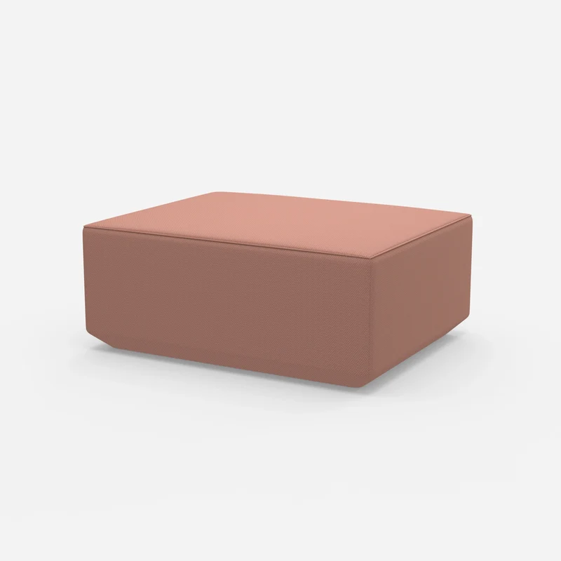 Moderner Pouf pink