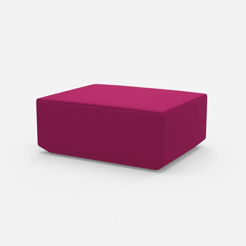 Moderner Pouf pink