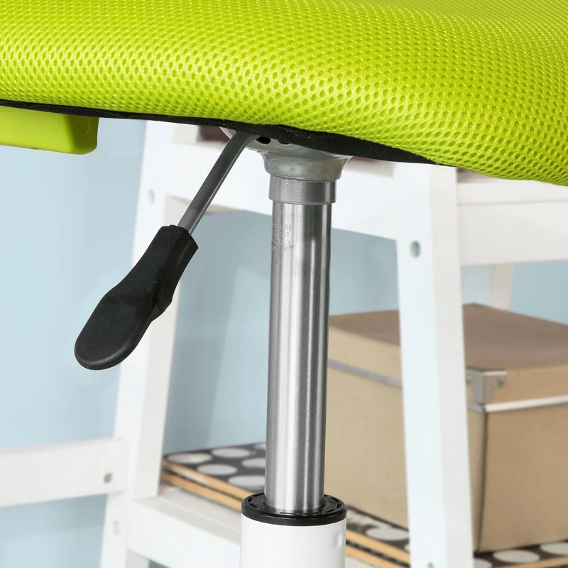 SoBuy FST64-GR Chaise Ergonomique Fauteuil Pivotant Hauteur Réglable