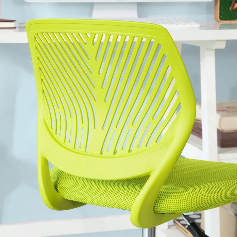 SoBuy FST64-GR Chaise Ergonomique Fauteuil Pivotant Hauteur Réglable