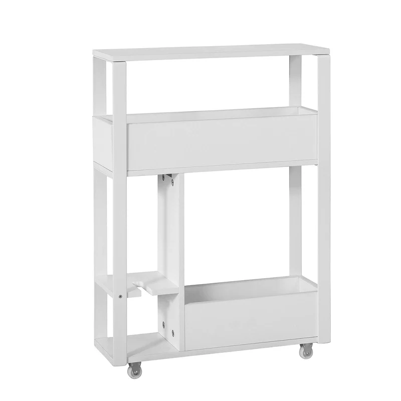 sebuyfr.comG270-W Meuble de Rangement Salle de Bain Support Papier Toilette Meuble WC