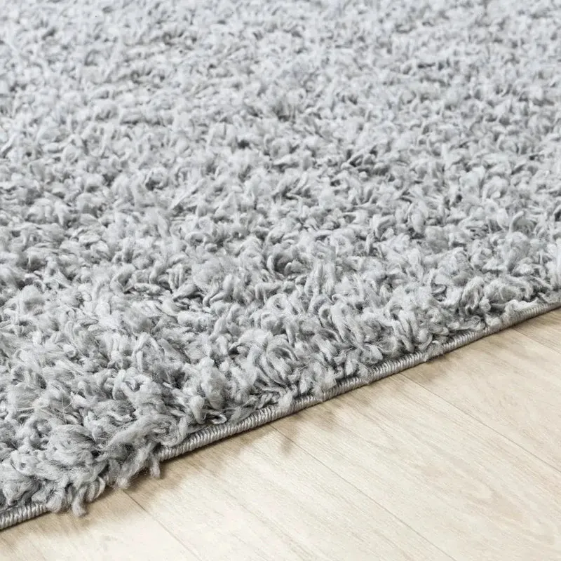Tapis Shaggy rond Lilly Gris