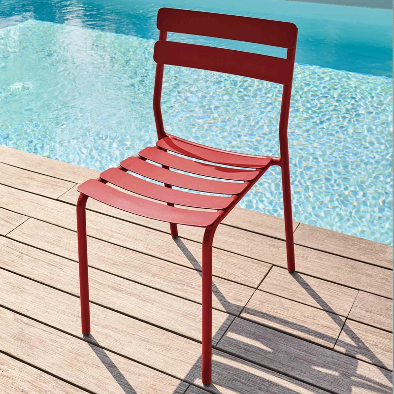Chaise de jardin Oviala en metal ALMADA