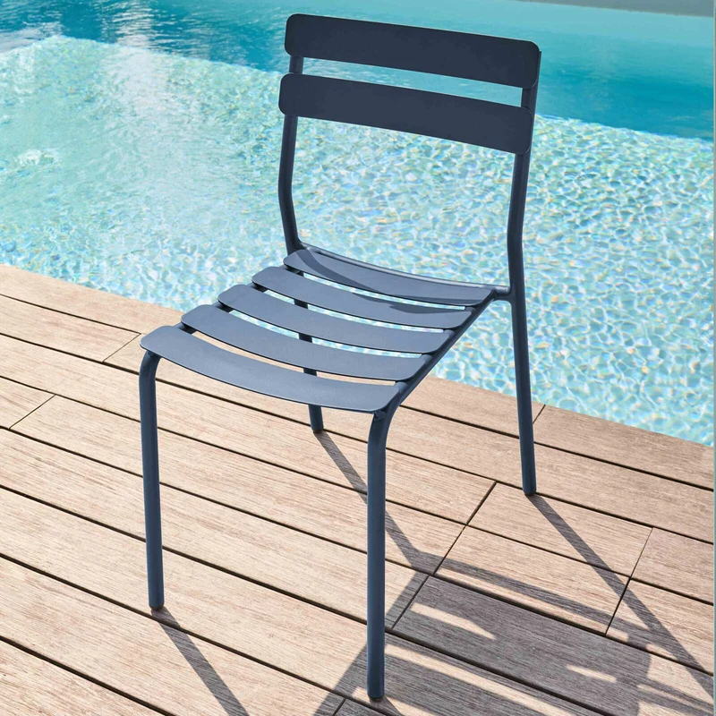Chaise de jardin Oviala en metal ALMADA