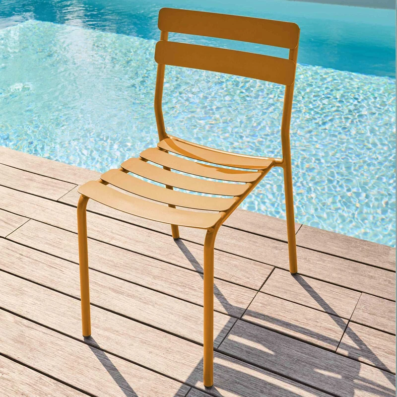 Chaise de jardin Oviala en metal ALMADA