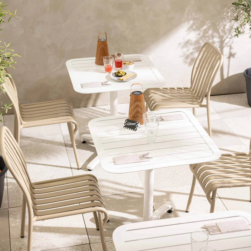 Chaise de jardin Oviala en metal FARO