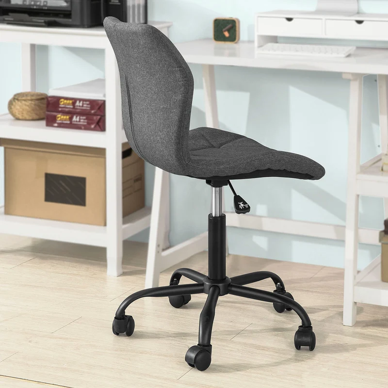 SoBuy FST66-HG Chaise de Bureau Ergonomique Fauteuil Pivotant Réglable