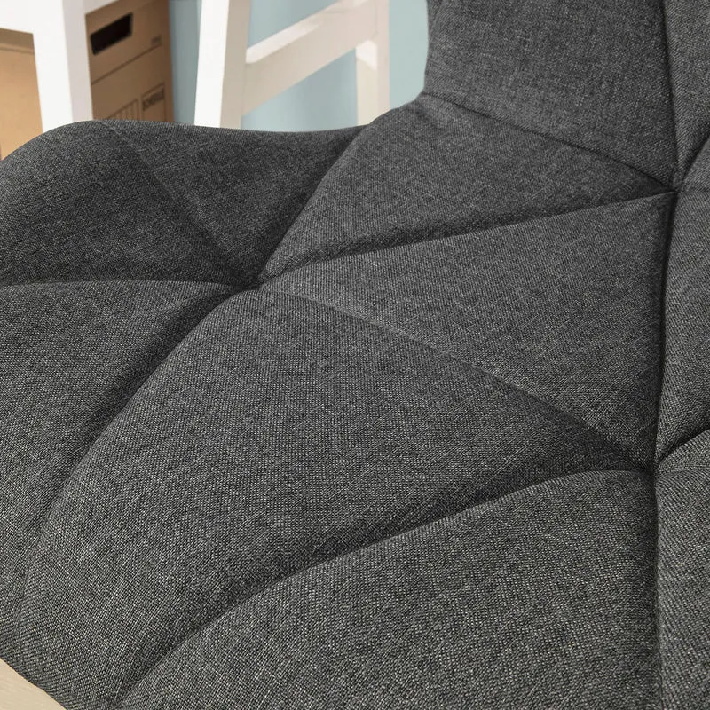 SoBuy FST66-HG Chaise de Bureau Ergonomique Fauteuil Pivotant Réglable