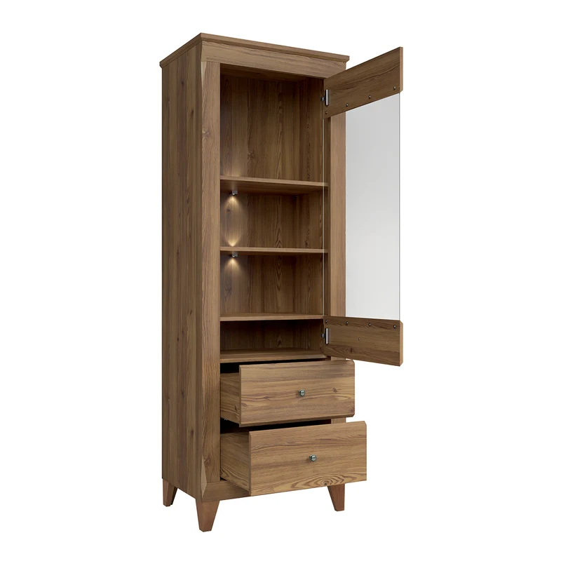 Vitrine 1 porte Raya Bois