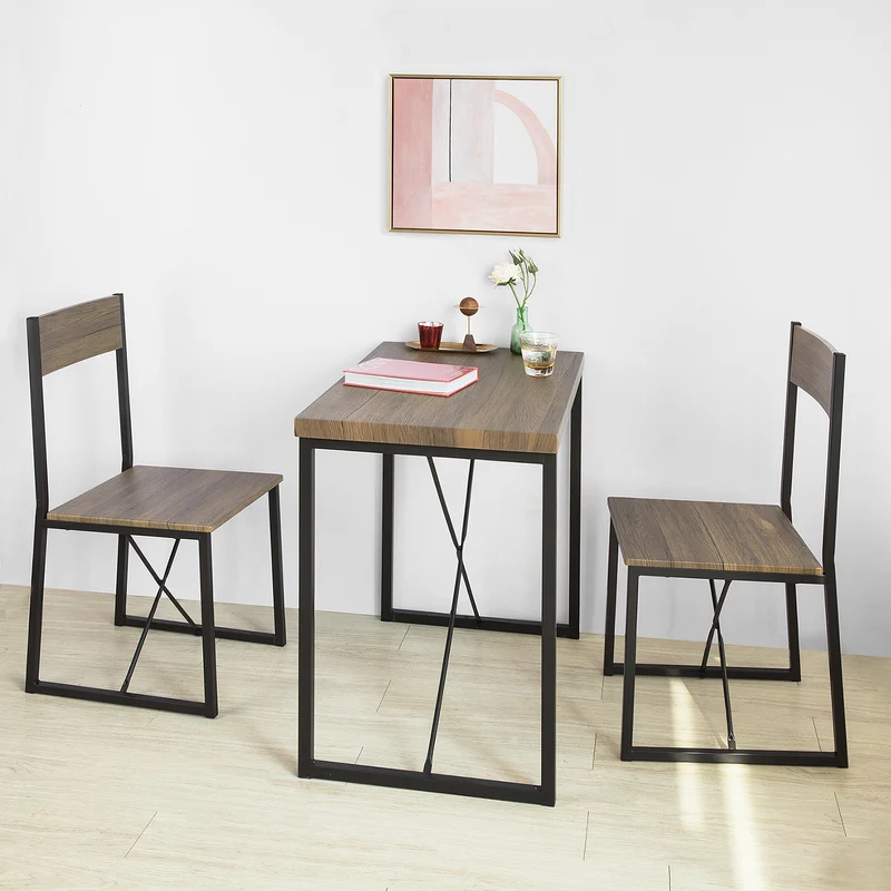 SoBuy FST67x2 Lot de 2 Chaises Cuisine chaises Salle à Manger avec Dossier