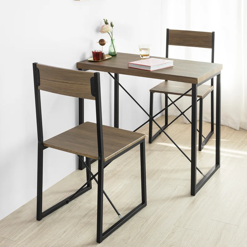 SoBuy FST67x2 Lot de 2 Chaises Cuisine chaises Salle à Manger avec Dossier