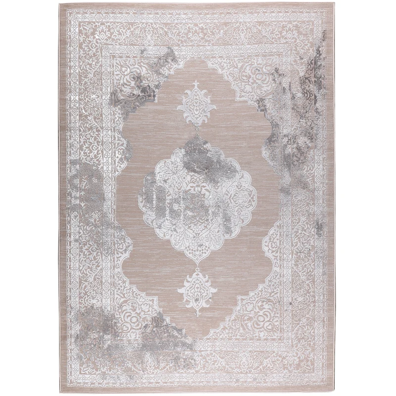 Tapis Vintage Oriental Beige/Gris Carmel