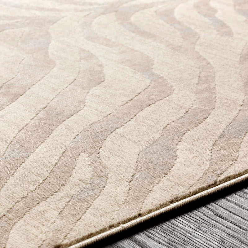 Tapis Zébré Bohème Gris/Beige Luanda