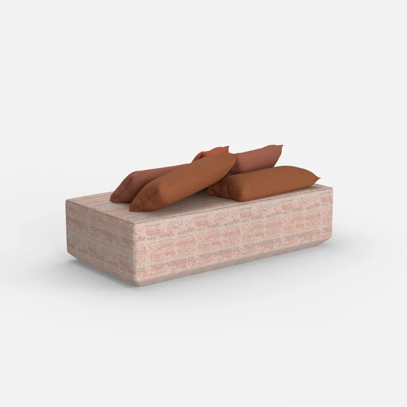 Moderner Pouf modular