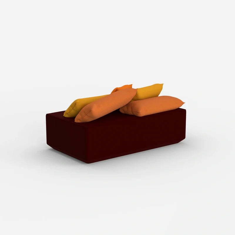 Modularer Sitzpouf