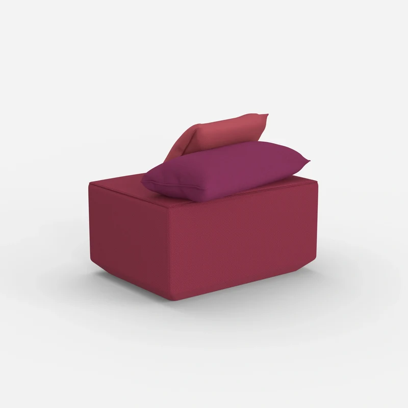 Pouf in Rosa