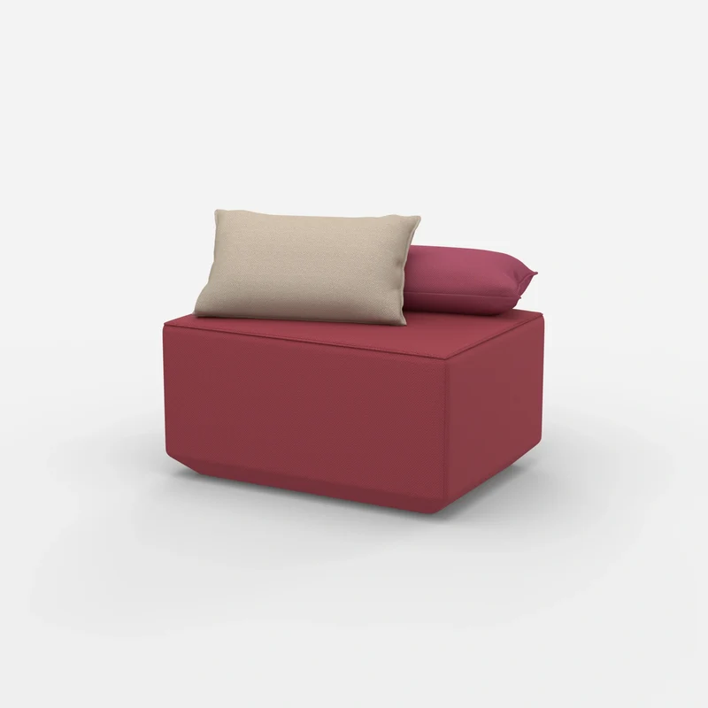 Pouf in Rosa