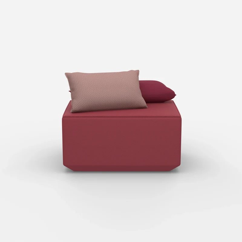 Pouf in Rosa