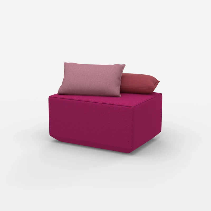 Pouf in Rosa