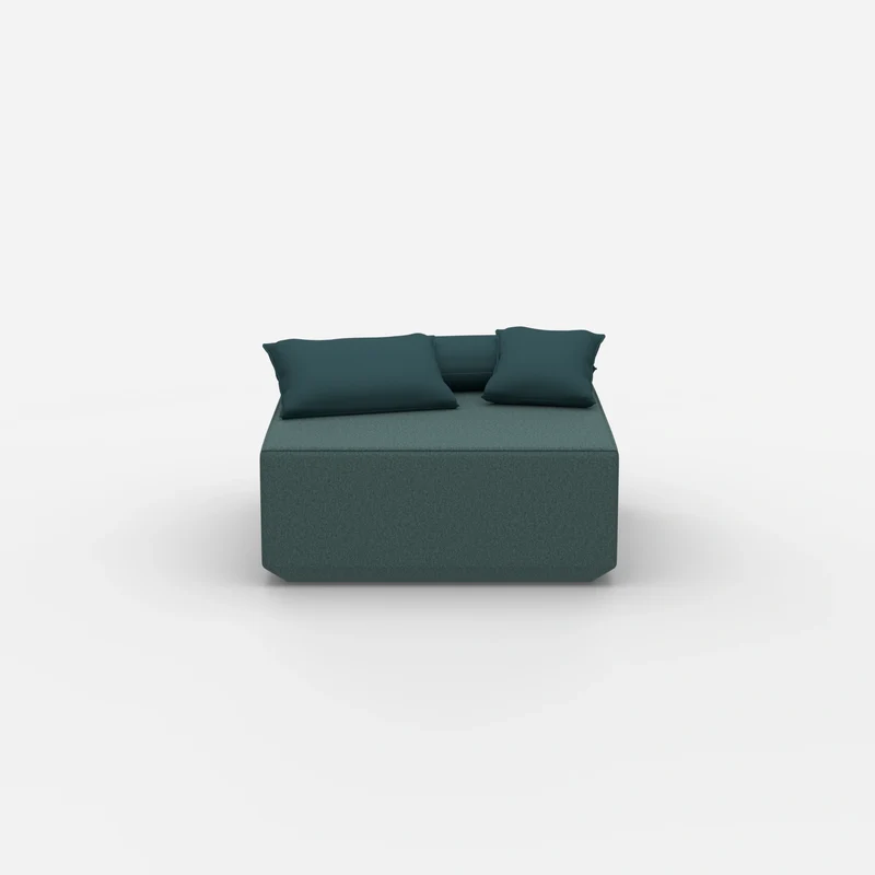 Sitzpouf petrol