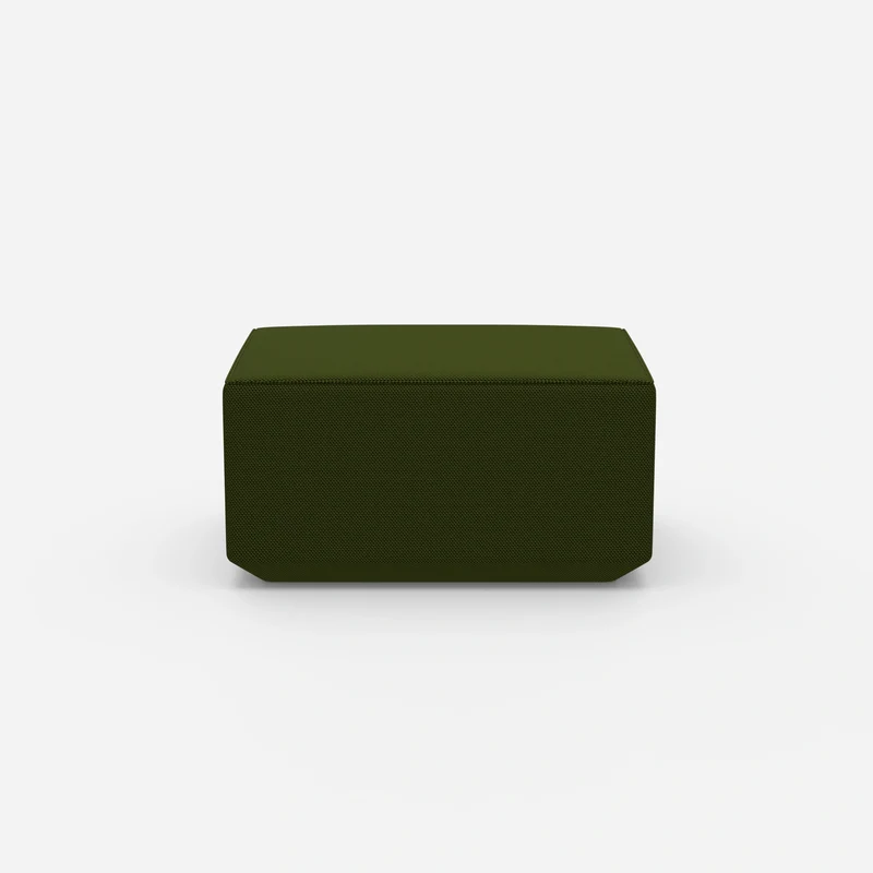 Sitzpouf in Grün